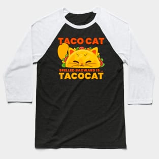 Tacocat - Taco Cat Baseball T-Shirt